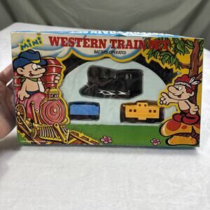 Vtg Mini Western Train Set Battery Operated Track Switching Control Unit New B